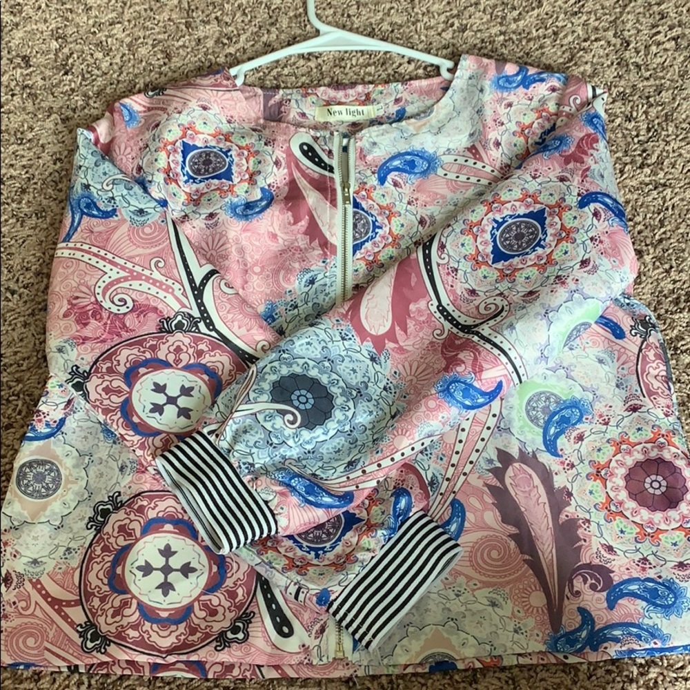 New zip up jacket